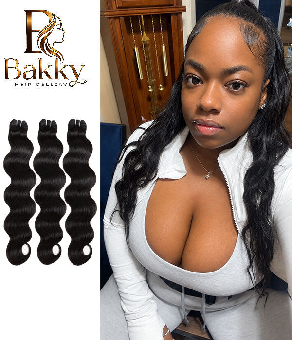 100% Unprocessed Raw Human Hair Bundles – 22, 24 & 26 Inches