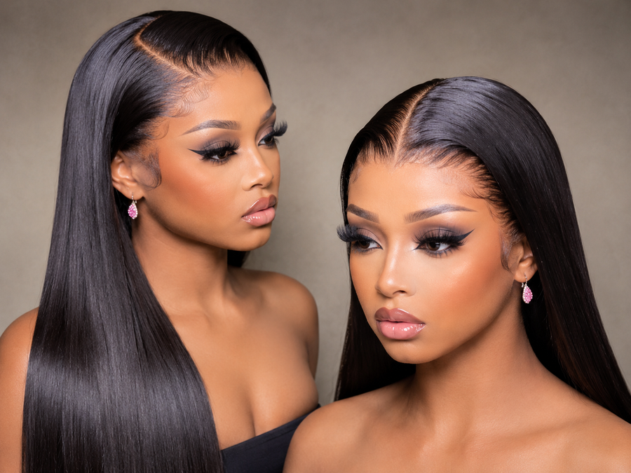 26inch straight human hair, 13*6,preplucked ,210% density