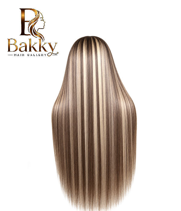 30-Inch Invisible Straight Human Hair Wig – 13×4 HD Lace, Glueless, 250% Density