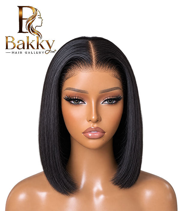 10-Inch Bob Wig – 5×5 HD Invisible Lace