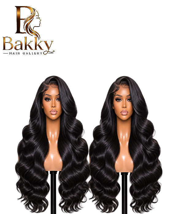 26-Inch Body Wave Human Hair Wig – 13×4 HD Lace, Glueless, 250% Density