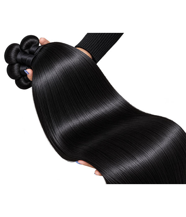 100% Straight Virgin Human Hair Bundles